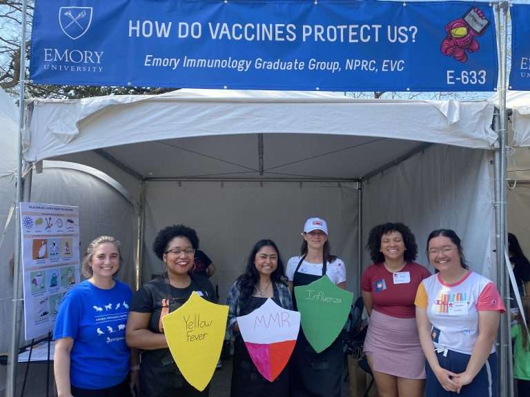 Community Vaccine Education in Practice: Ann Chahroudi, MD, PhD, at the Atlanta Science Festival