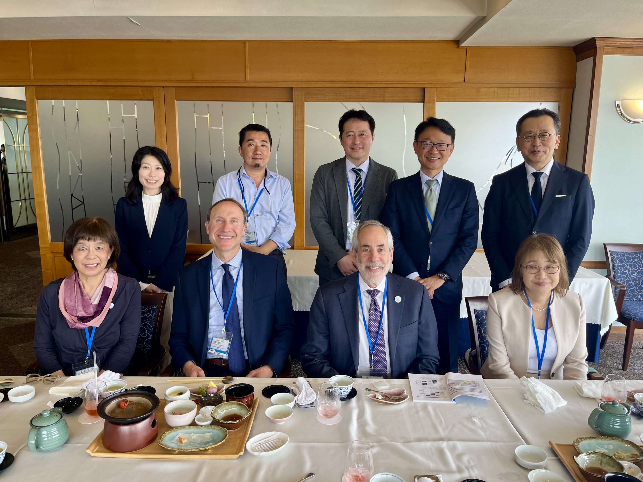 Pediatricians at the Japan Pediatric Society Meeting