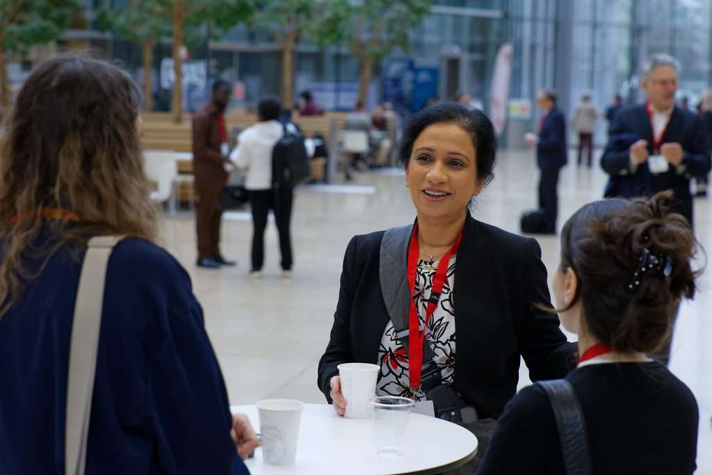 PRFC attendees networking